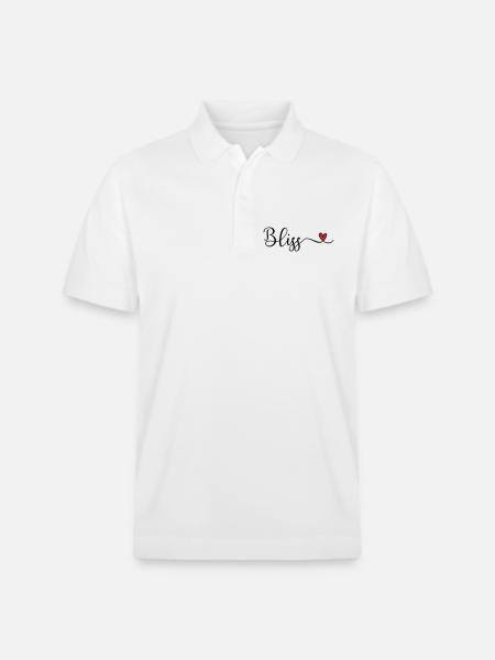 Bliss - Stanley/Stella Unisex Organic Polo Shirt PREPSTER - white