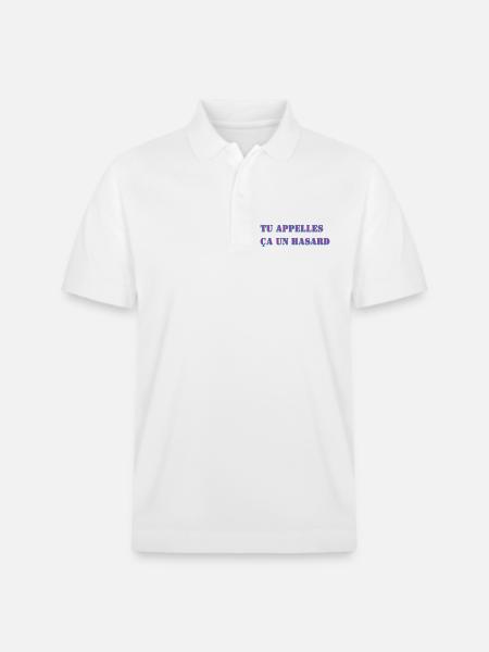 TU APPELLES ÇA UN HASARD - Polo PREPSTER bio Stanley/Stella Unisexe - blanc