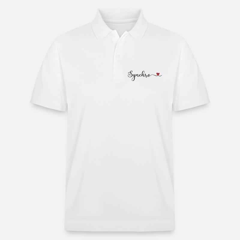 Synchronschwimmen - Stanley/Stella Unisex Bio-Poloshirt PREPSTER - Weiß
