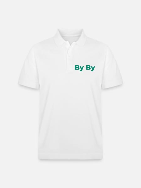 Nach Zitat-Design - Stanley/Stella Unisex Bio-Poloshirt PREPSTER - Weiß