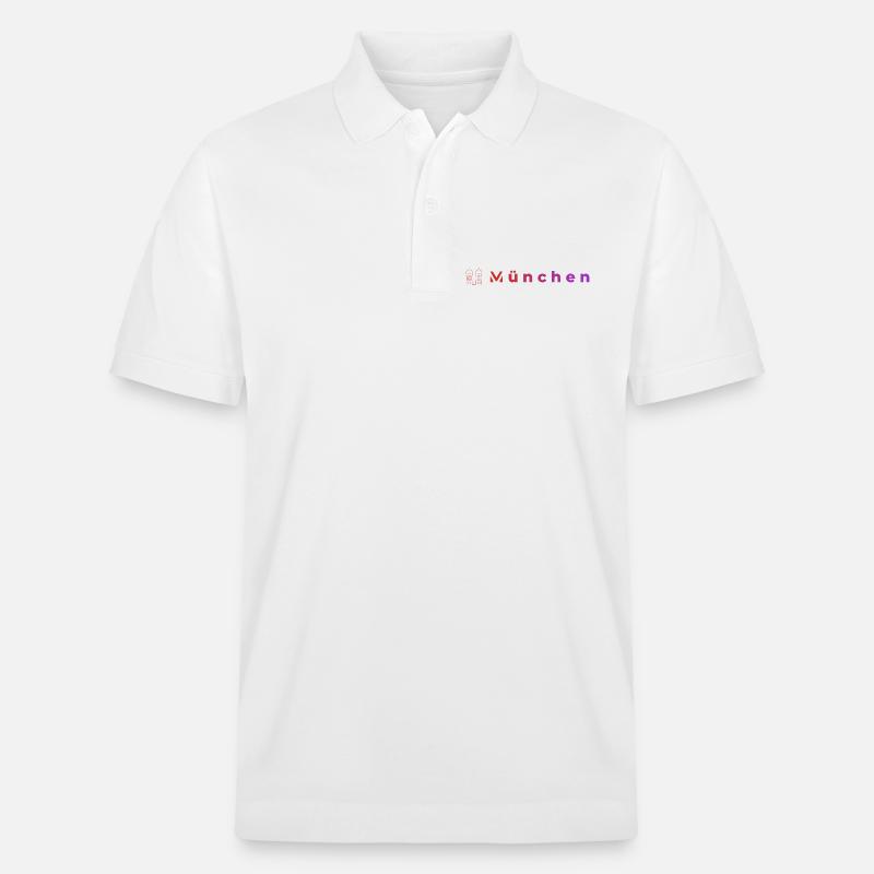 München Nachtleuchten - Stanley/Stella Unisex Bio-Poloshirt PREPSTER - Weiß