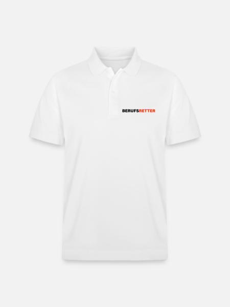 Professional rescuer - Stanley/Stella Unisex Organic Polo Shirt PREPSTER - white