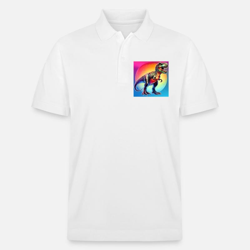 dinosaure - Polo PREPSTER bio Stanley/Stella Unisexe - blanc