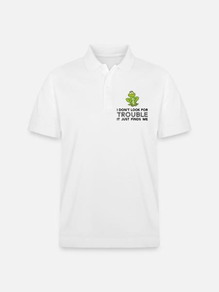 Humor - Stanley/Stella Unisex Bio-Poloshirt PREPSTER - Weiß