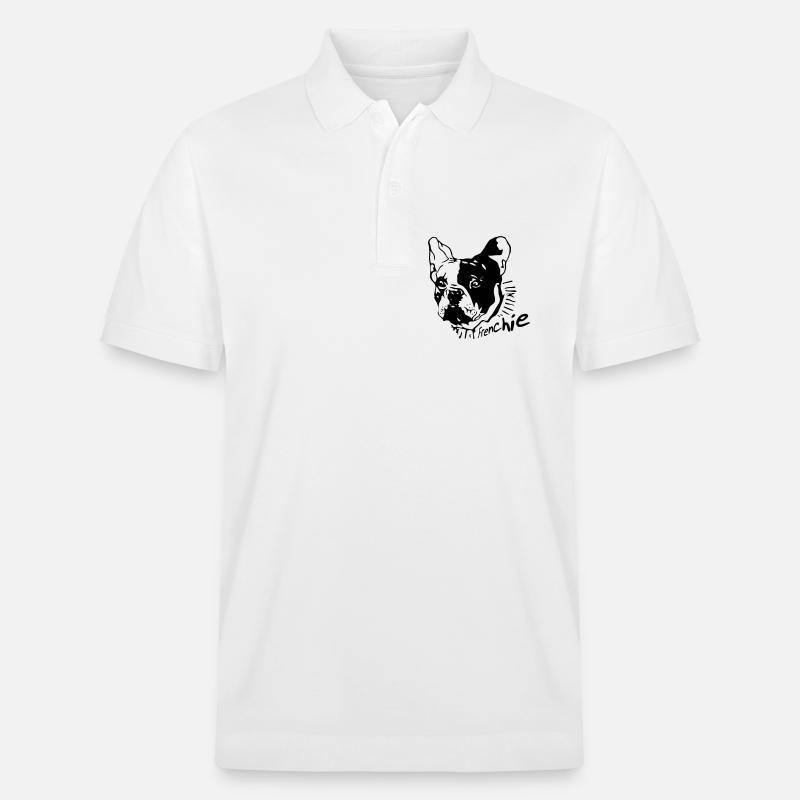 Frenchie - Polo PREPSTER bio Stanley/Stella Unisexe - blanc