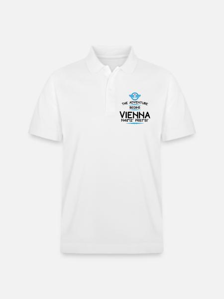 Vienne - Polo PREPSTER bio Stanley/Stella Unisexe - blanc