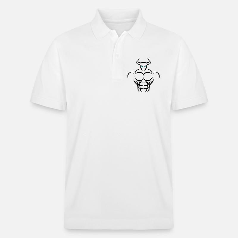 Alpha Taurus Deluxe - Stanley/Stella Unisex Bio-Poloshirt PREPSTER - Weiß