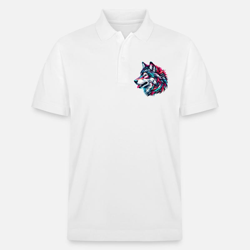 Wolf - Stanley/Stella Unisex Bio-Poloshirt PREPSTER - Weiß