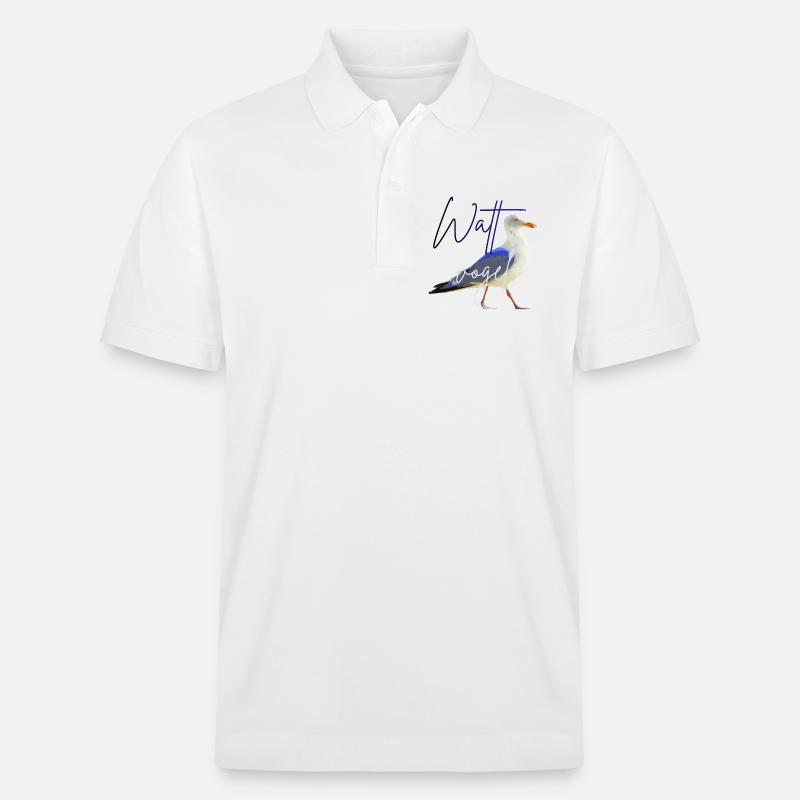 Wattvogel_3.2 - Polo PREPSTER bio Stanley/Stella Unisexe - blanc