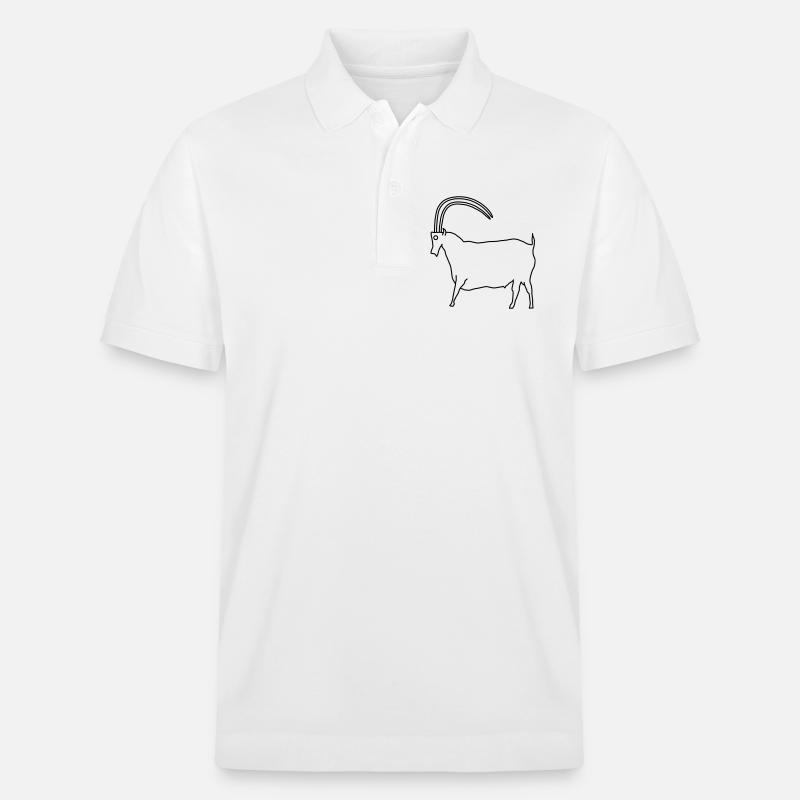 bock11082022 - Stanley/Stella Unisex Bio-Poloshirt PREPSTER - Weiß