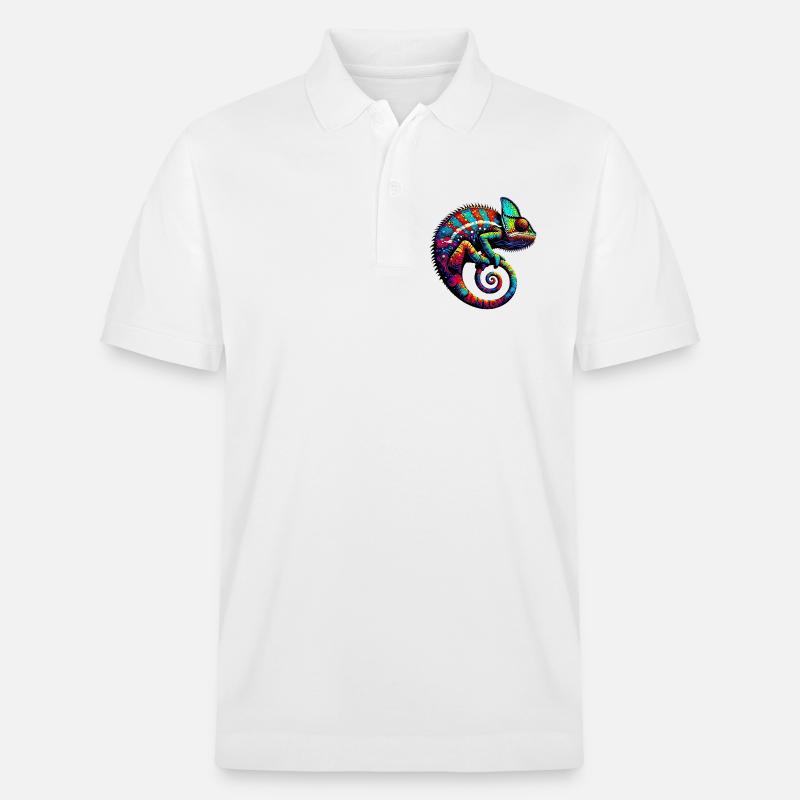 Chamäleon - Stanley/Stella Unisex Bio-Poloshirt PREPSTER - Weiß