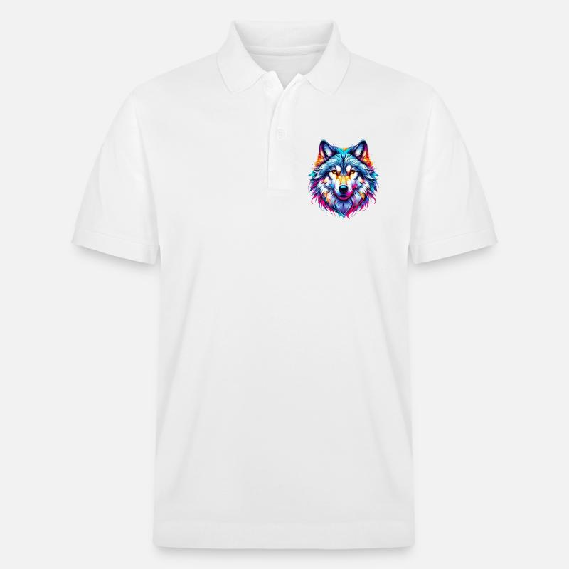 Wolf - Stanley/Stella Unisex Bio-Poloshirt PREPSTER - Weiß
