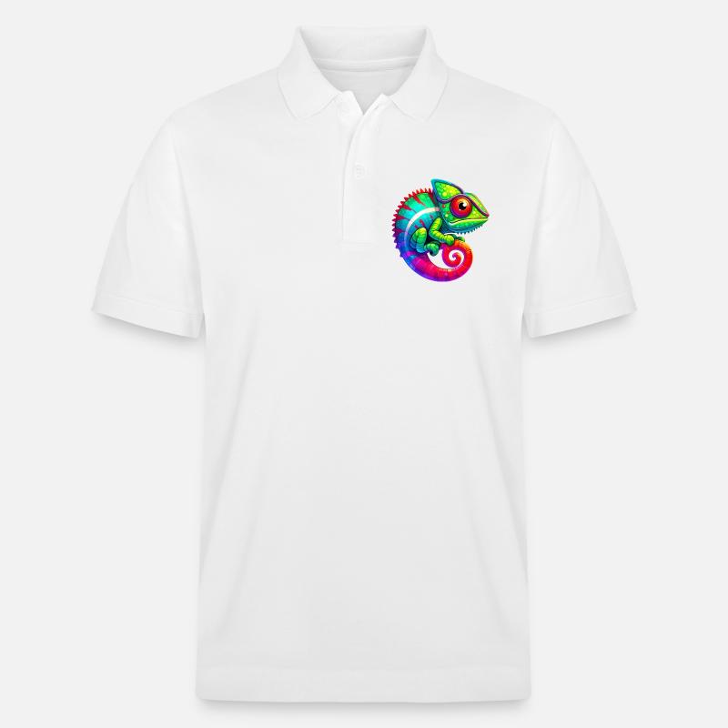 Chamäleon - Stanley/Stella Unisex Bio-Poloshirt PREPSTER - Weiß