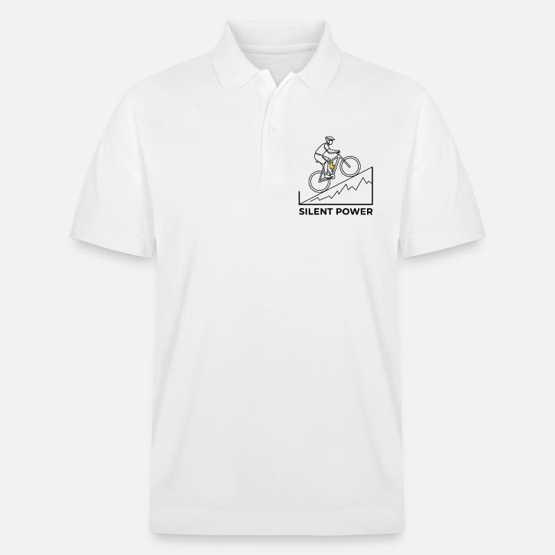 Montée éclair - Polo PREPSTER bio Stanley/Stella Unisexe - blanc