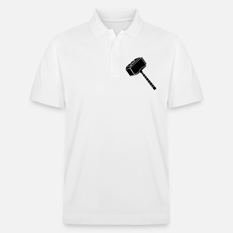 Thor-Hammer - Stanley/Stella Unisex Bio-Poloshirt PREPSTER - Weiß