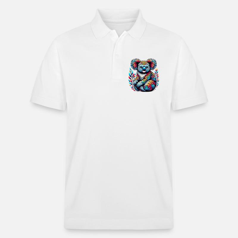 Koala - Polo PREPSTER bio Stanley/Stella Unisexe - blanc