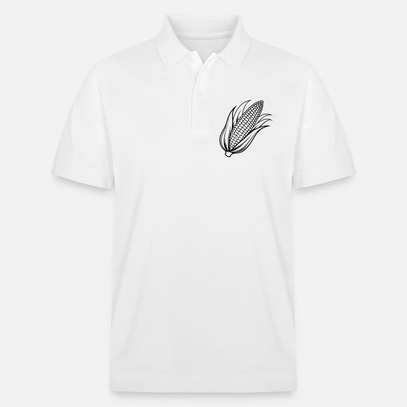 Maïs - Polo PREPSTER bio Stanley/Stella Unisexe - blanc