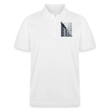 Messersammler Metzgermesser Restaurierungsmesser - Stanley/Stella Unisex Bio-Poloshirt PREPSTER - Weiß - Vorne - Roxy (174cm) & Andy (188cm)