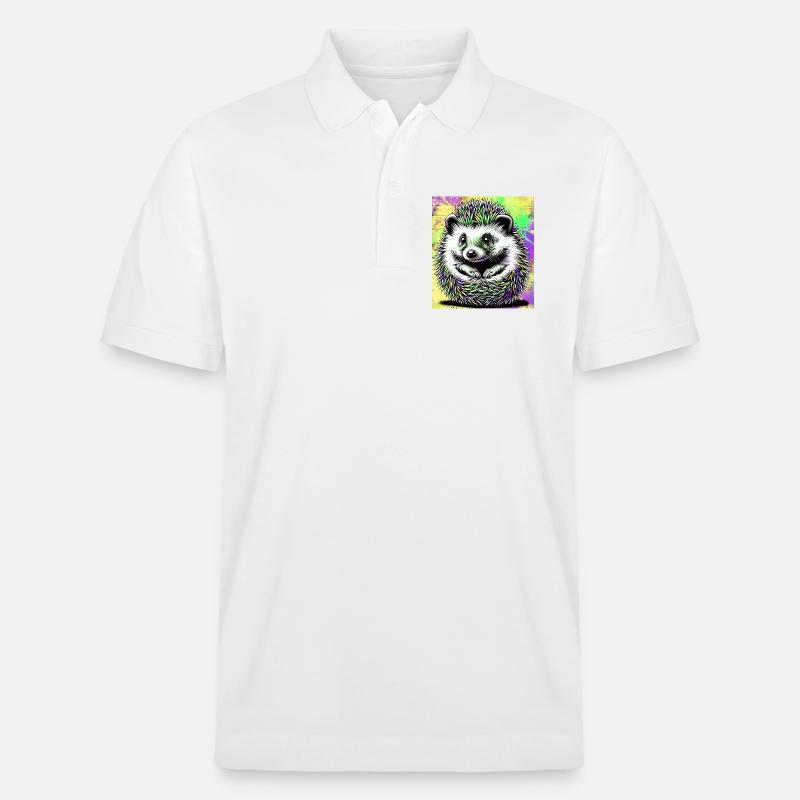 hérisson - Polo PREPSTER bio Stanley/Stella Unisexe - blanc