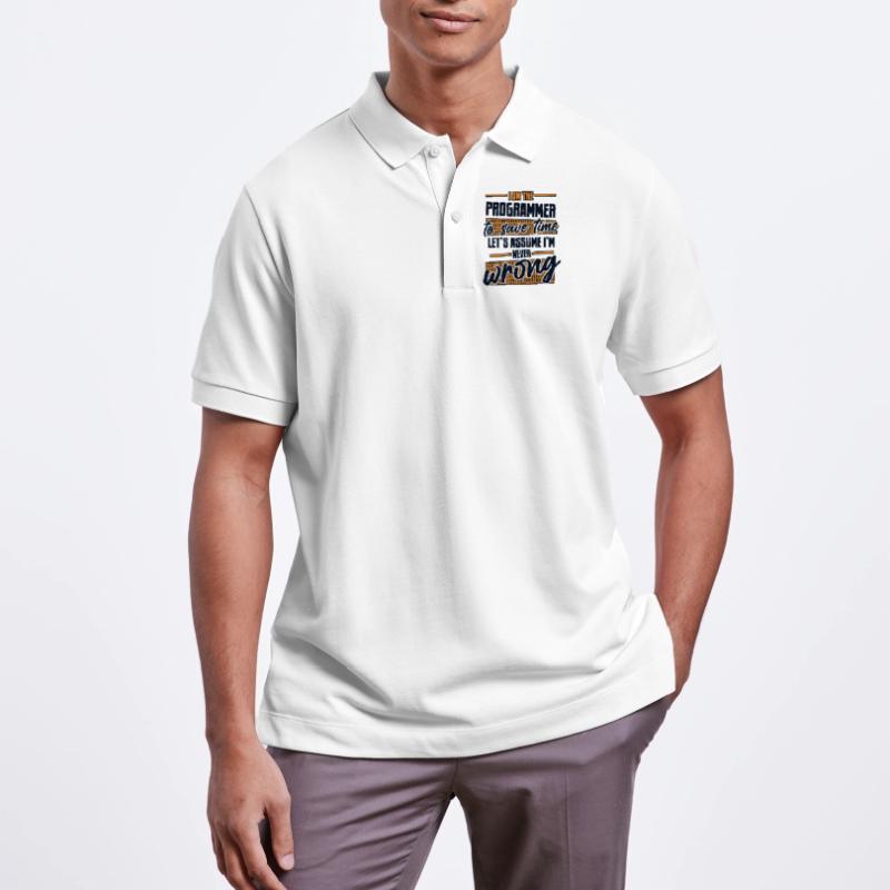 Programmeur Supposons que je ne me trompe jamais de codeur Polo PREPSTER bio Stanley/Stella Unisexe