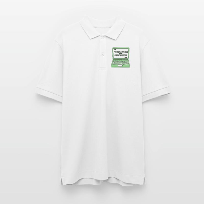Programming It's Complicated Developer Coder Stanley/Stella Unisex Bio-Poloshirt PREPSTER