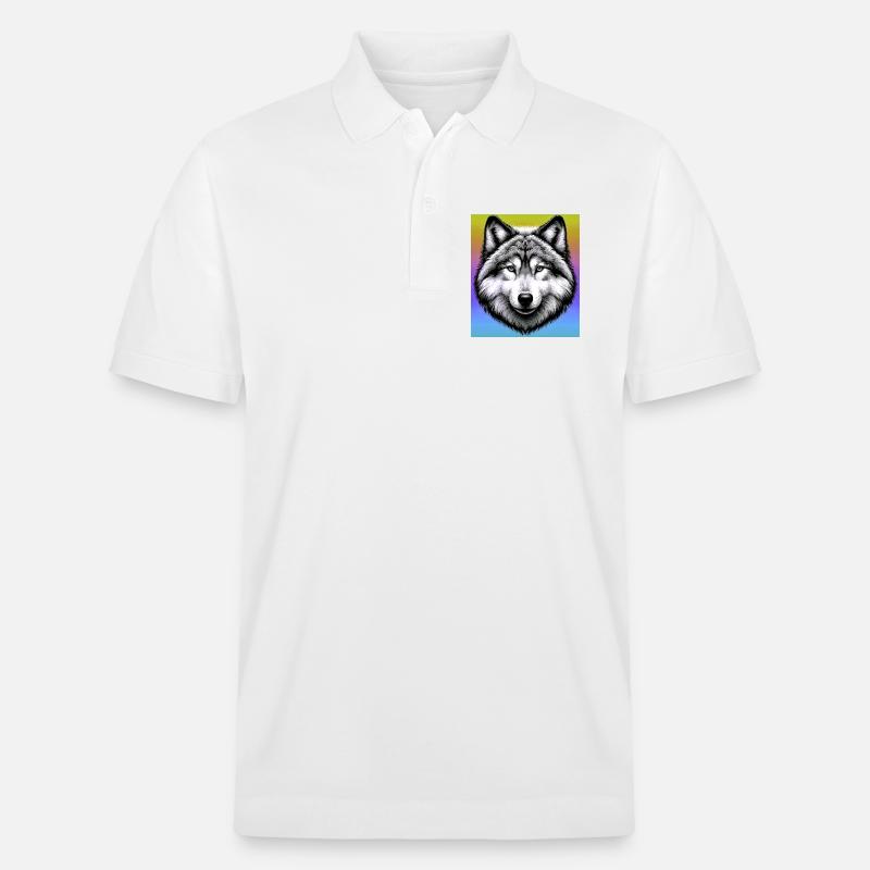 Loup - Polo PREPSTER bio Stanley/Stella Unisexe - blanc