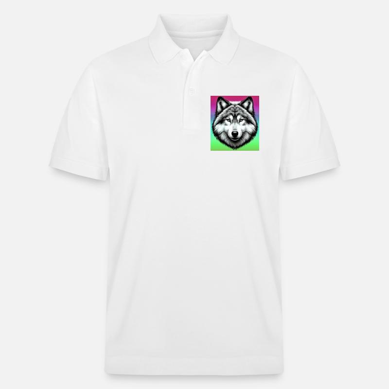 Loup - Polo PREPSTER bio Stanley/Stella Unisexe - blanc