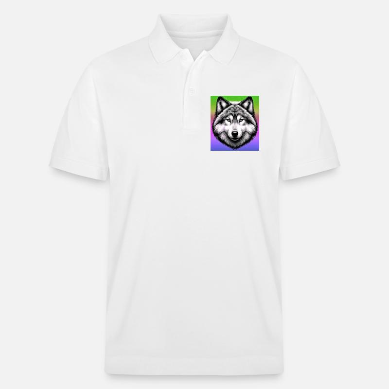 Loup - Polo PREPSTER bio Stanley/Stella Unisexe - blanc