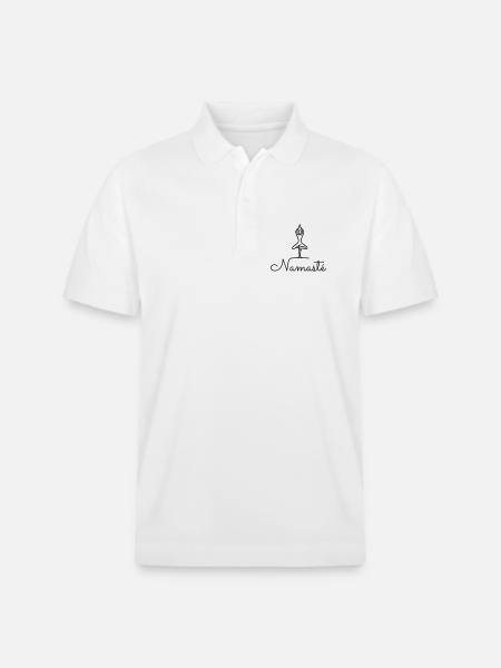 Namasté - Polo PREPSTER bio Stanley/Stella Unisexe - blanc