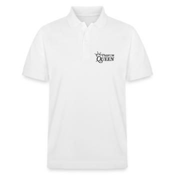 Parfum Queen - Stanley/Stella Unisex Bio-Poloshirt PREPSTER - Weiß - Vorne - Roxy (174cm) & Andy (188cm)