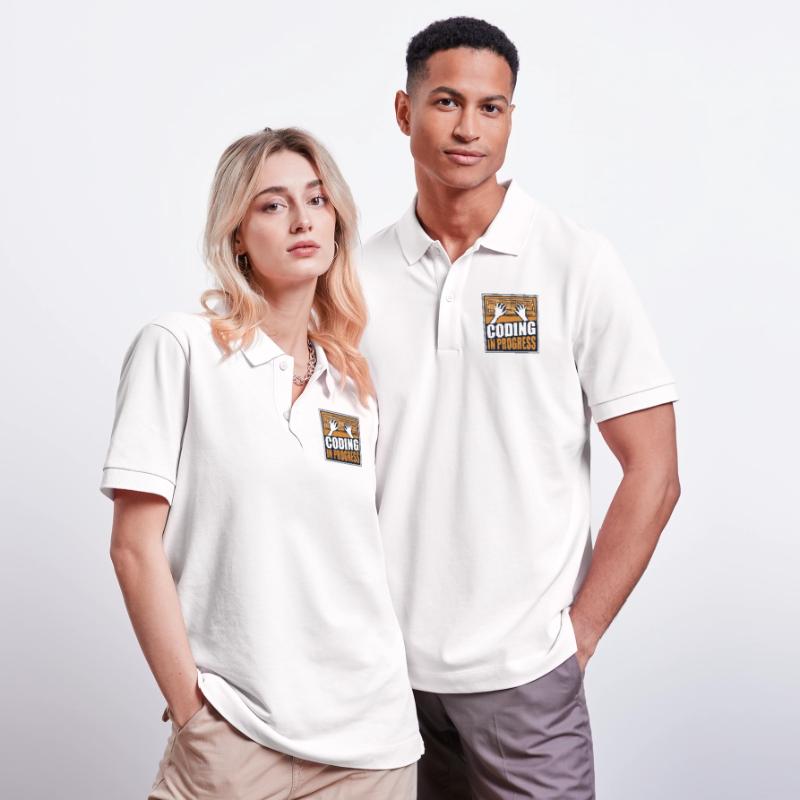 Coding In Progress Softwareingenieur Developer Stanley/Stella Unisex Bio-Poloshirt PREPSTER