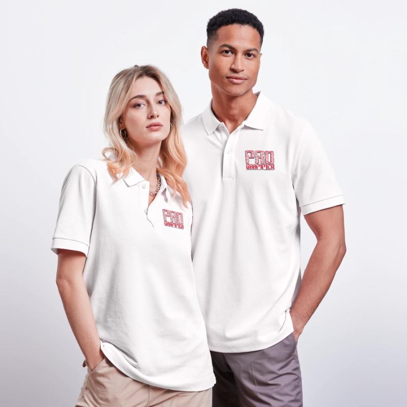 Programmer Developer Softwareentwickler Coder Stanley/Stella Unisex Bio-Poloshirt PREPSTER