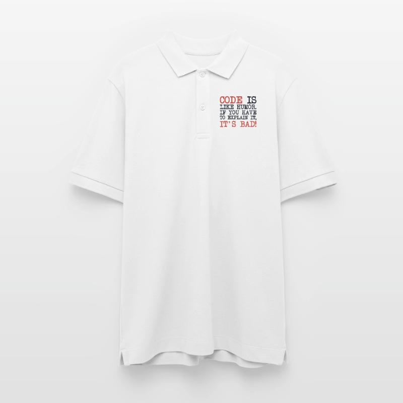 Code Explanation Developer Software Developer Stanley/Stella Unisex Organic Polo Shirt PREPSTER
