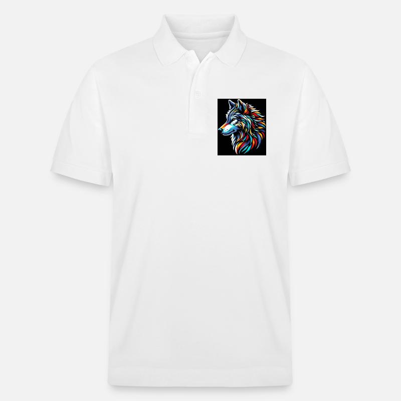Wolf - Stanley/Stella Unisex Bio-Poloshirt PREPSTER - Weiß