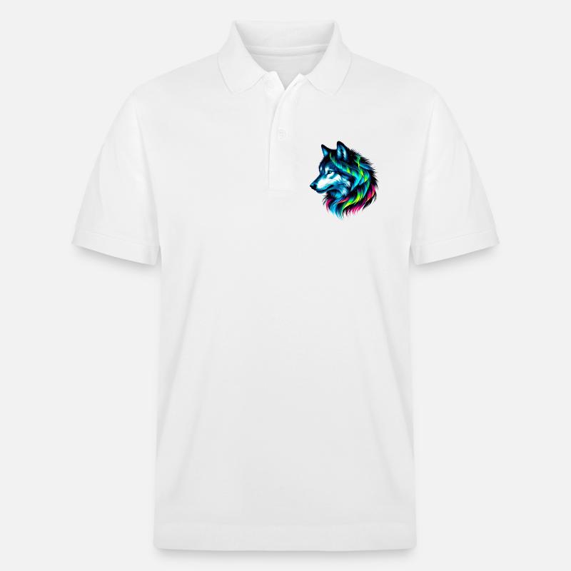 Wolf - Stanley/Stella Unisex Bio-Poloshirt PREPSTER - Weiß