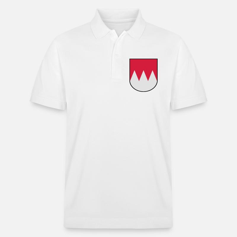 Franken Wappen - Stanley/Stella Unisex Bio-Poloshirt PREPSTER - Weiß