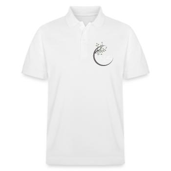 Tara Luova Dress and more - Stanley/Stella Unisex Bio-Poloshirt PREPSTER - Weiß - Vorne - Roxy (174cm) & Andy (188cm)