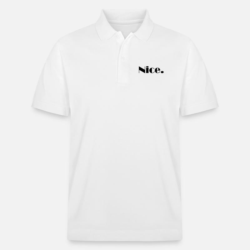 Nice Nice Mega Nice - Polo PREPSTER bio Stanley/Stella Unisexe - blanc