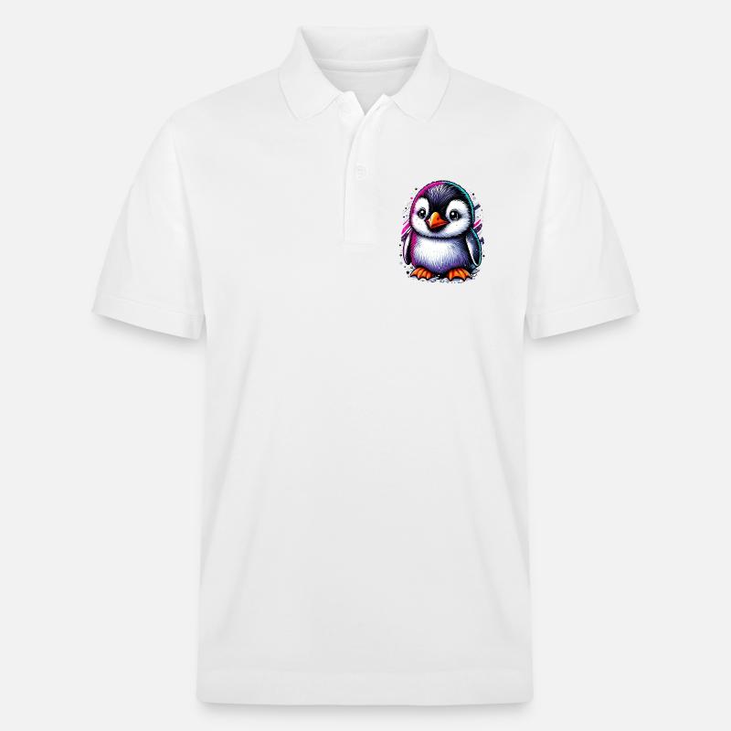 Pingouin - Polo PREPSTER bio Stanley/Stella Unisexe - blanc