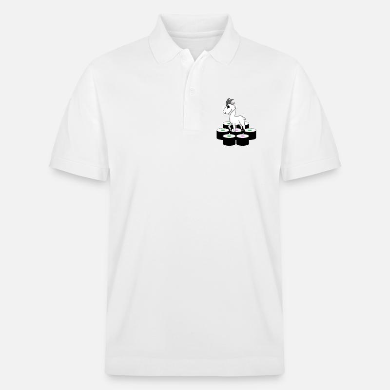 Sushi de chèvre - Polo PREPSTER bio Stanley/Stella Unisexe - blanc