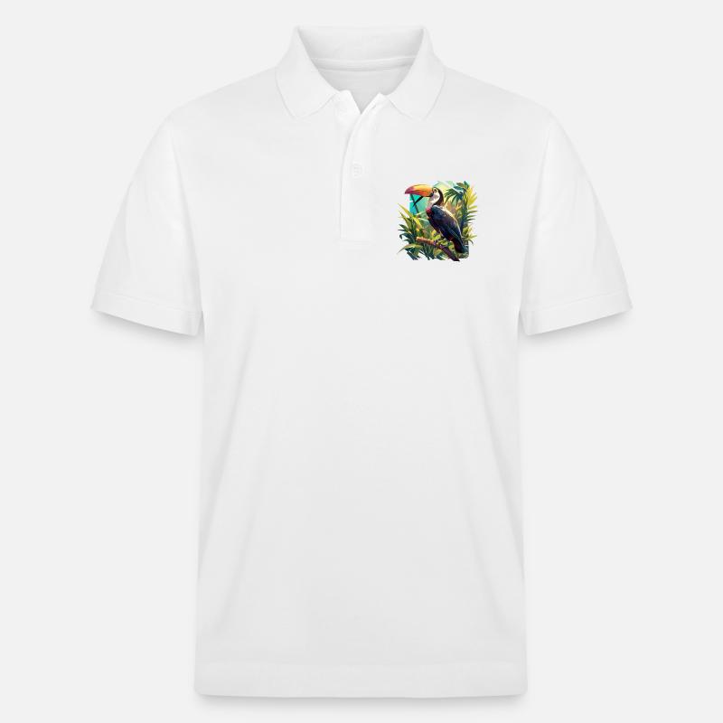 Toucans Toucan - Polo PREPSTER bio Stanley/Stella Unisexe - blanc