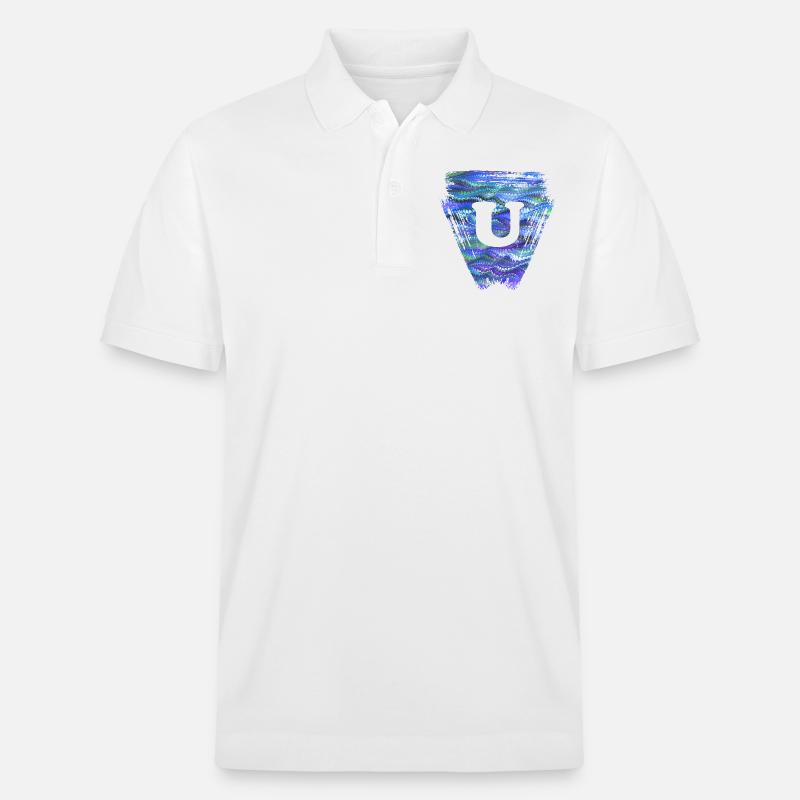 Triangle E 103 U - Stanley/Stella Unisex Organic Polo Shirt PREPSTER - white