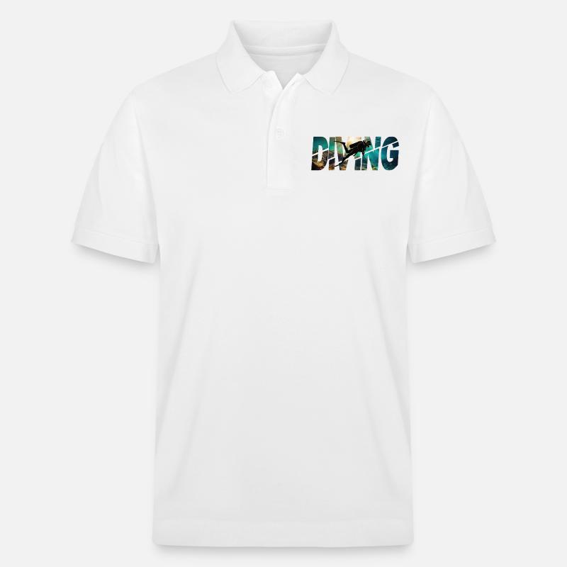 Plongeur plongeur - Polo PREPSTER bio Stanley/Stella Unisexe - blanc