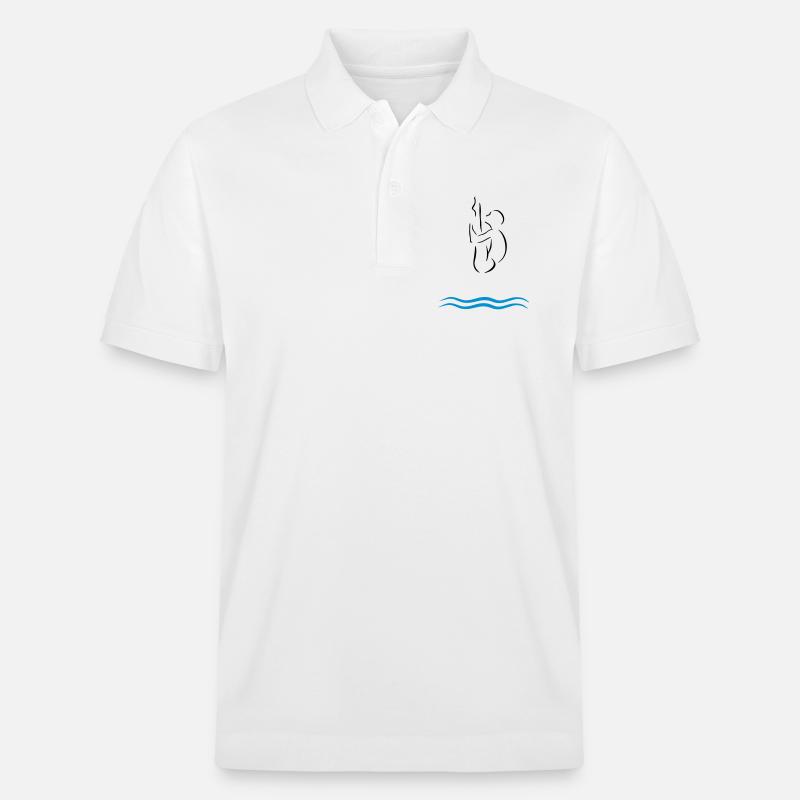 Turmspringen - Stanley/Stella Unisex Bio-Poloshirt PREPSTER - Weiß