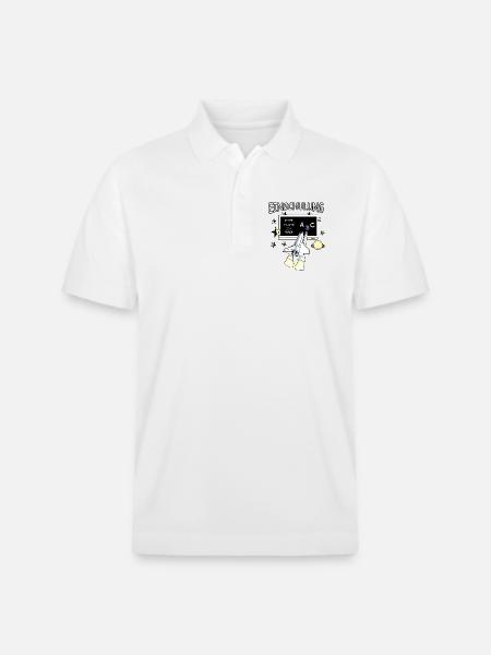 Einschulung - Stanley/Stella Unisex Bio-Poloshirt PREPSTER - Weiß