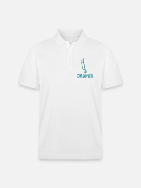 Jasper als Blasmusik - Stanley/Stella Unisex Bio-Poloshirt PREPSTER - Weiß