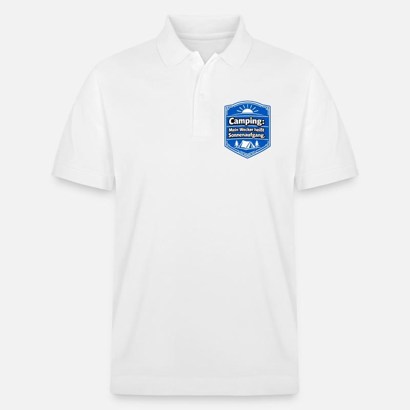 Camper - Stanley/Stella Unisex Bio-Poloshirt PREPSTER - Weiß