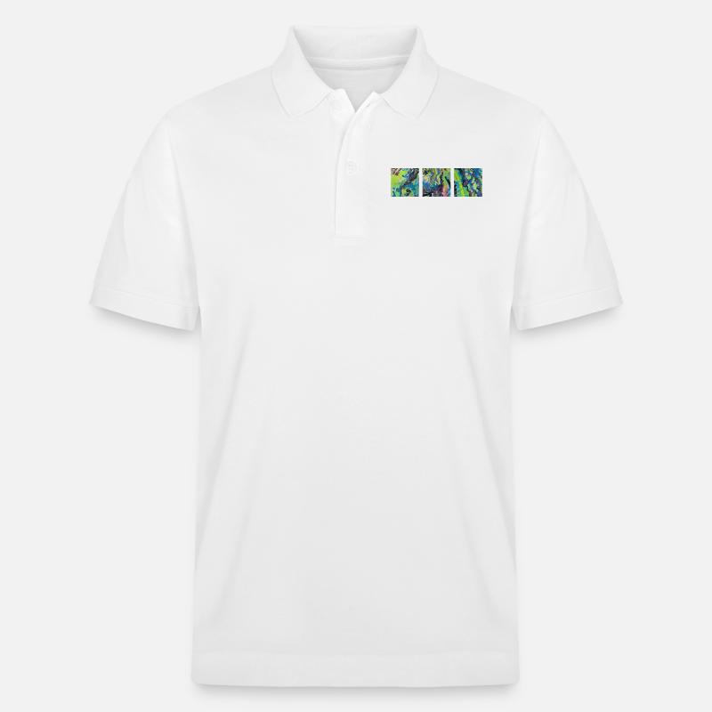 Pferd - Stanley/Stella Unisex Bio-Poloshirt PREPSTER - Weiß