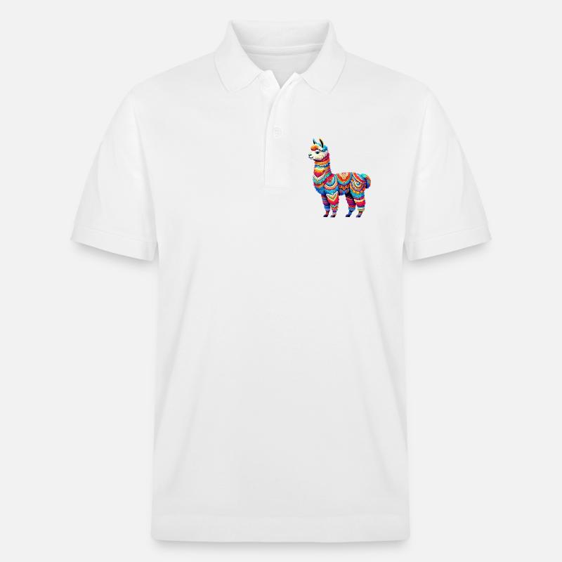 Alpaga - Polo PREPSTER bio Stanley/Stella Unisexe - blanc