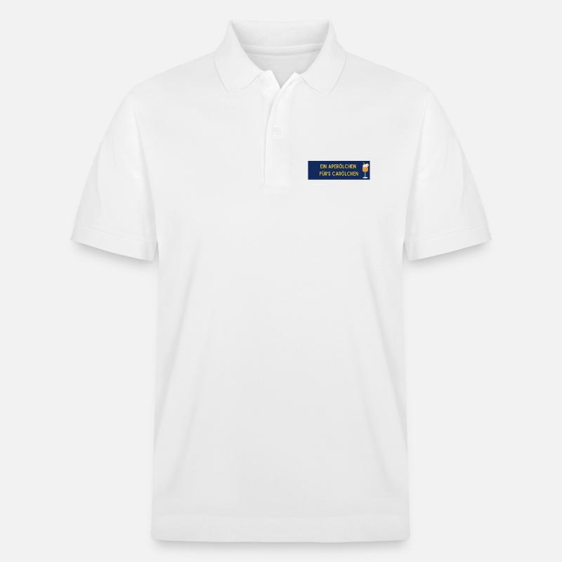 Carola aperölchen - Stanley/Stella Unisex Bio-Poloshirt PREPSTER - Weiß